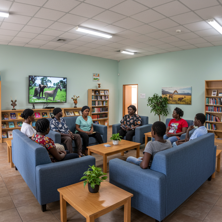 a support group session in caadaag